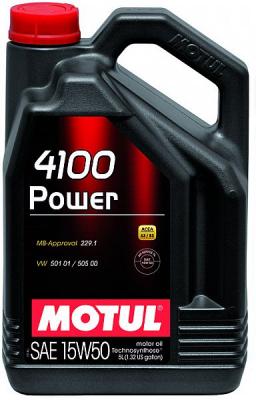MOTUL 4100 POWER 15W50 5L, Motul